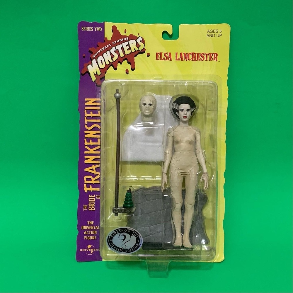 1999 Universal Studios Monsters S2 Elsa Lanchester Sideshow Toys Action Figure